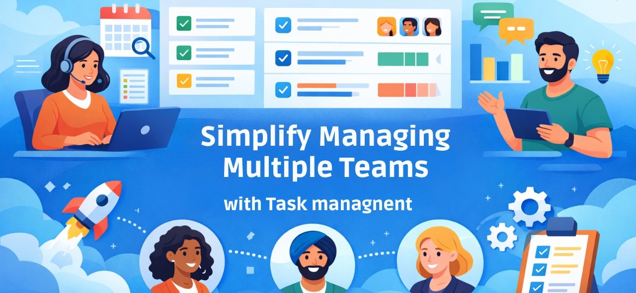 Employee Task Management System for Multiple Teams
