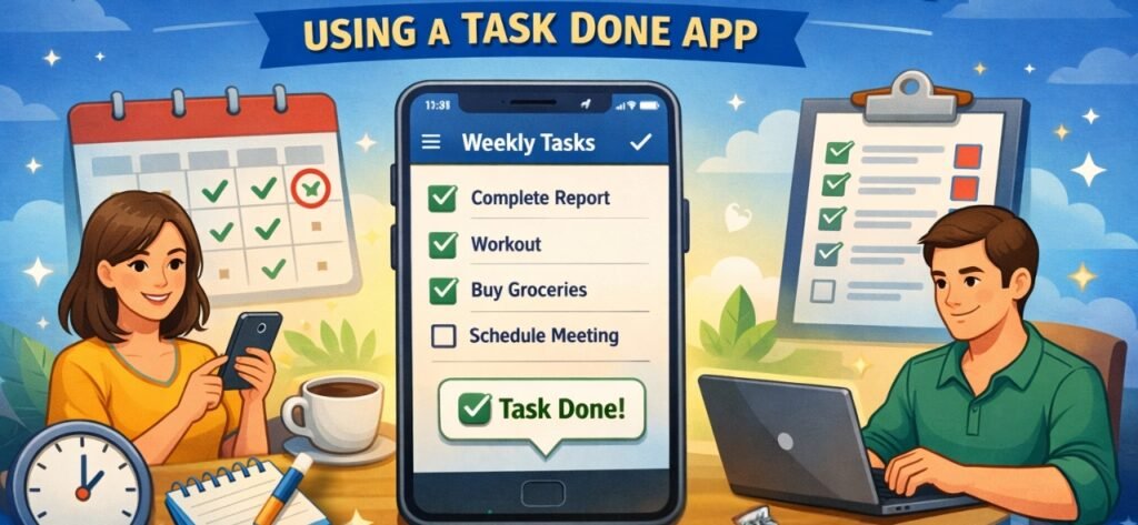How to Plan Your Week Using a Task Done Tool